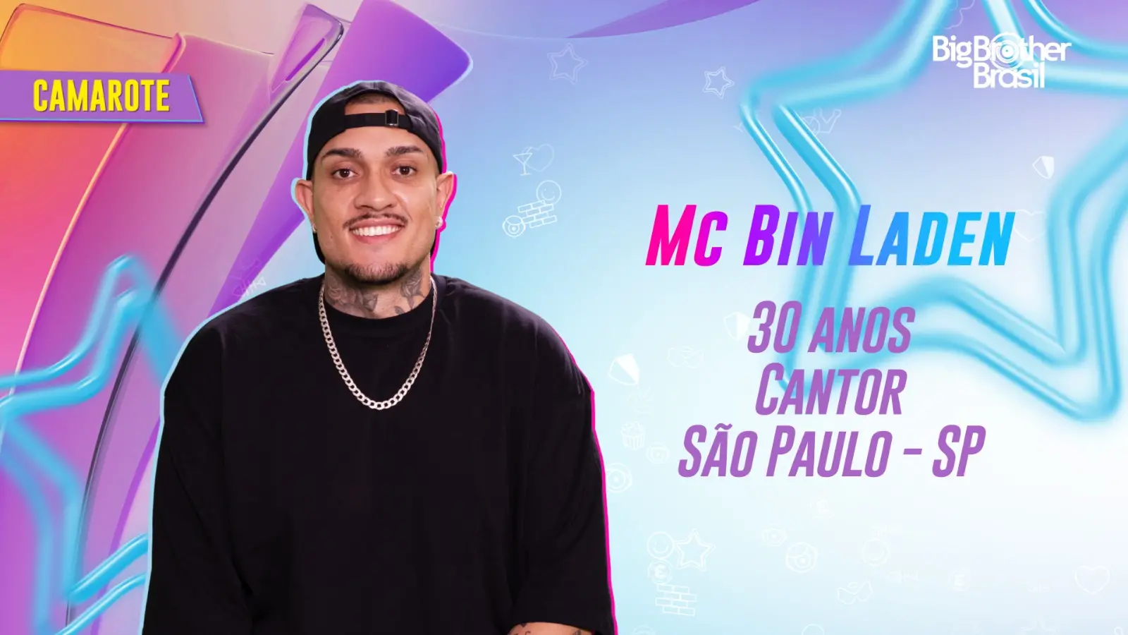 MC Bin Laden, participante do Camarote do BBB 24