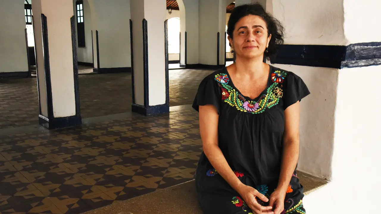 A cineasta Adriana Botelho, do documentário 