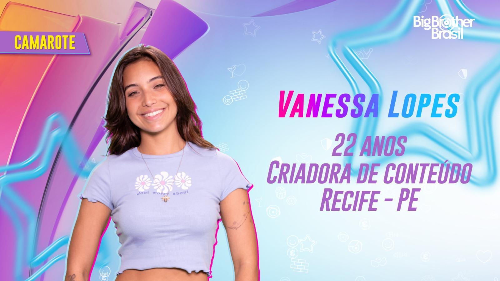 Vanessa Lopes, do Camarote do BBB 24