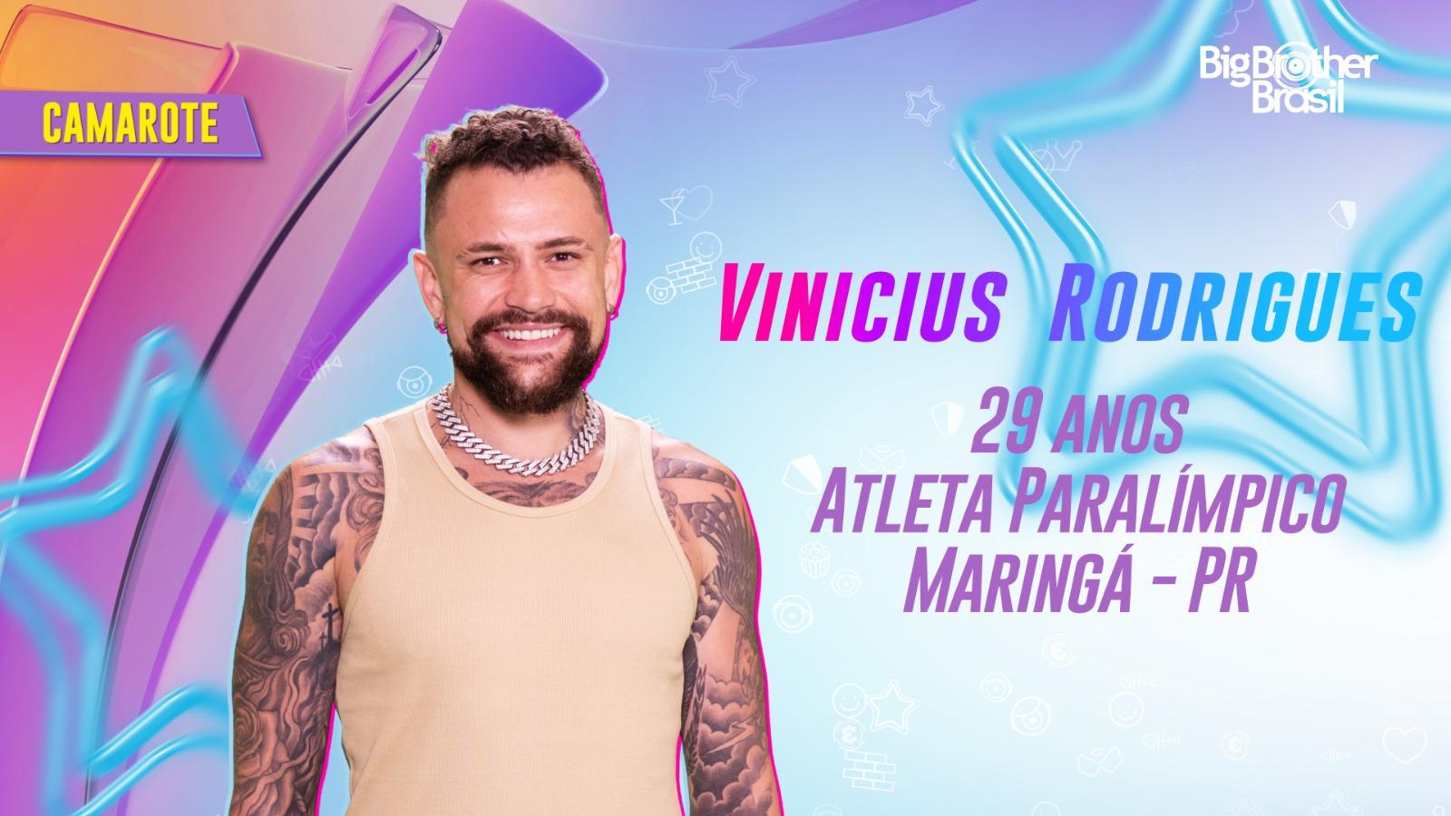 Vinicius Rodrigues, do Camarote do BBB 24