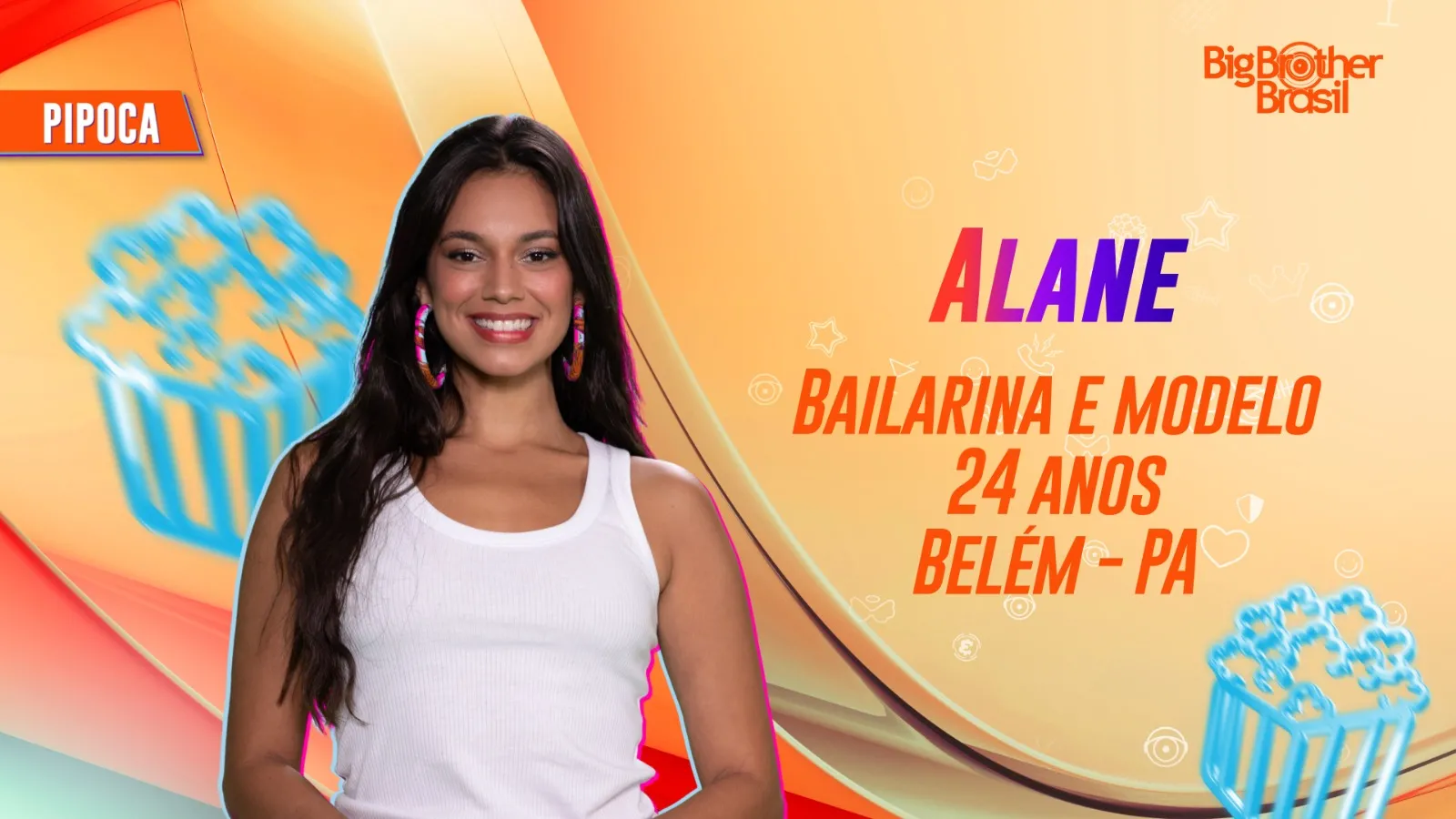 A paraense é bailarina e modelo e se mudou para São Paulo para cursar Teatro e ir em busca do sonho de ser atriz.
