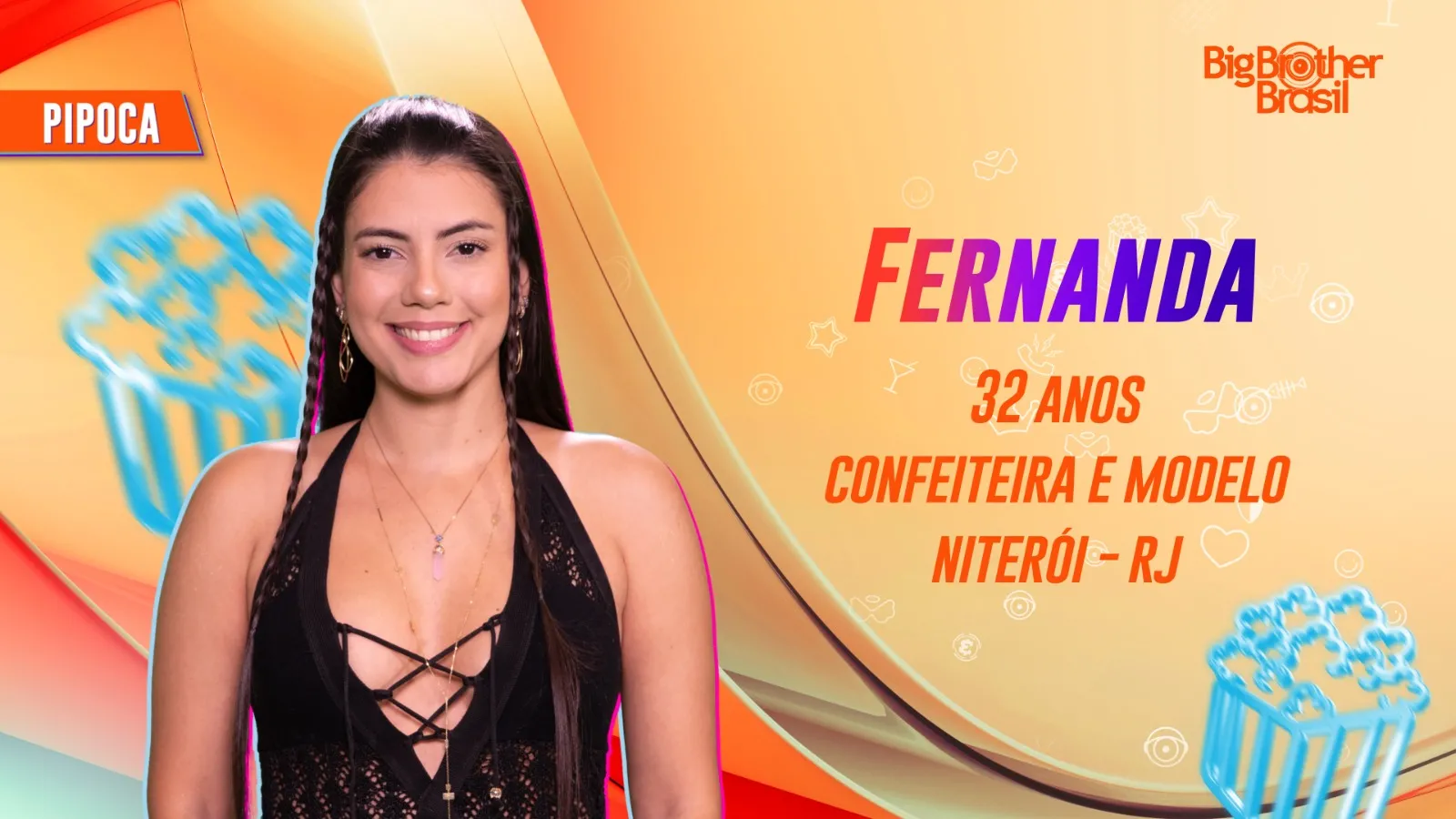 Formada em Moda, conta que também é muito ligada às artes