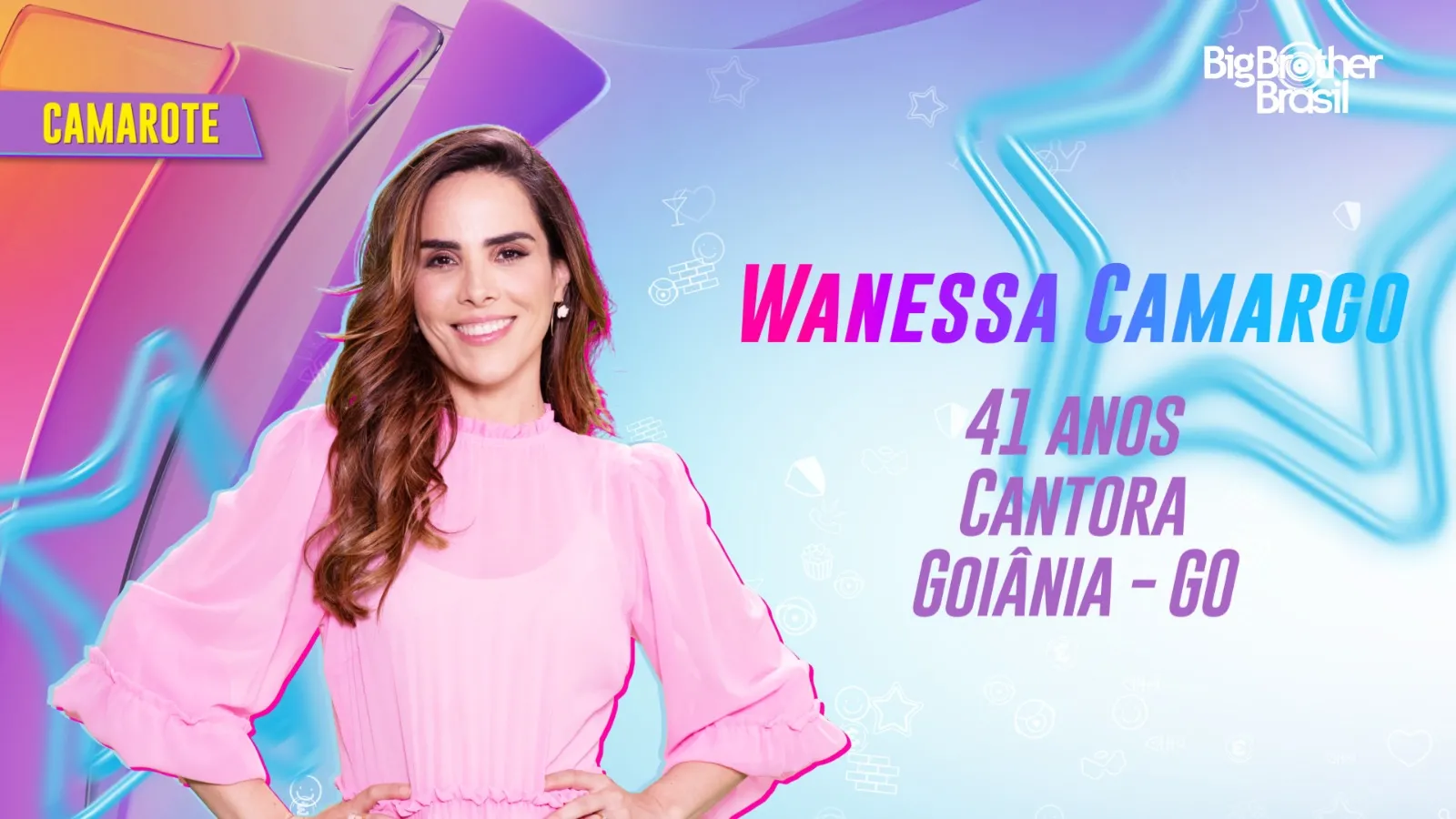 Wanessa Camargo é cantora e de Goiânia