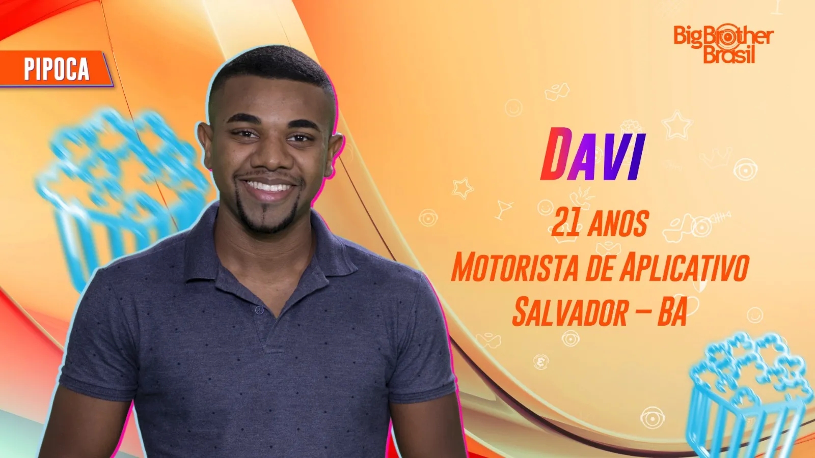 Davi entrou no BBB após votação do público