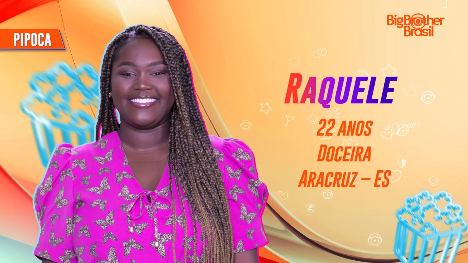 Raquele tem 22 anos e é doceira