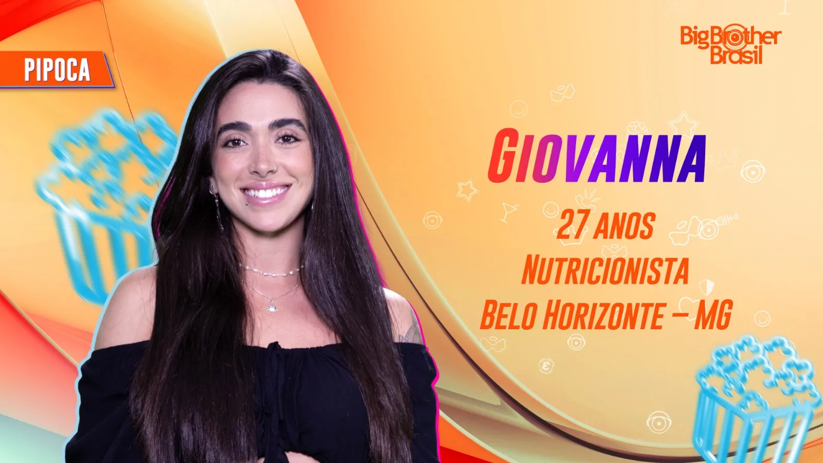 Giovanna é nutricionista de Belo Horizonte