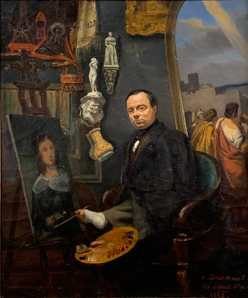 Autorretrato de Louis Joseph César Ducornet