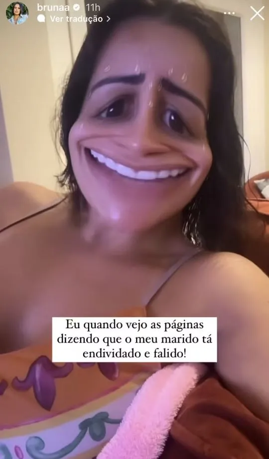 Bruna Amaral brincou com os boatos nas redes sociais
