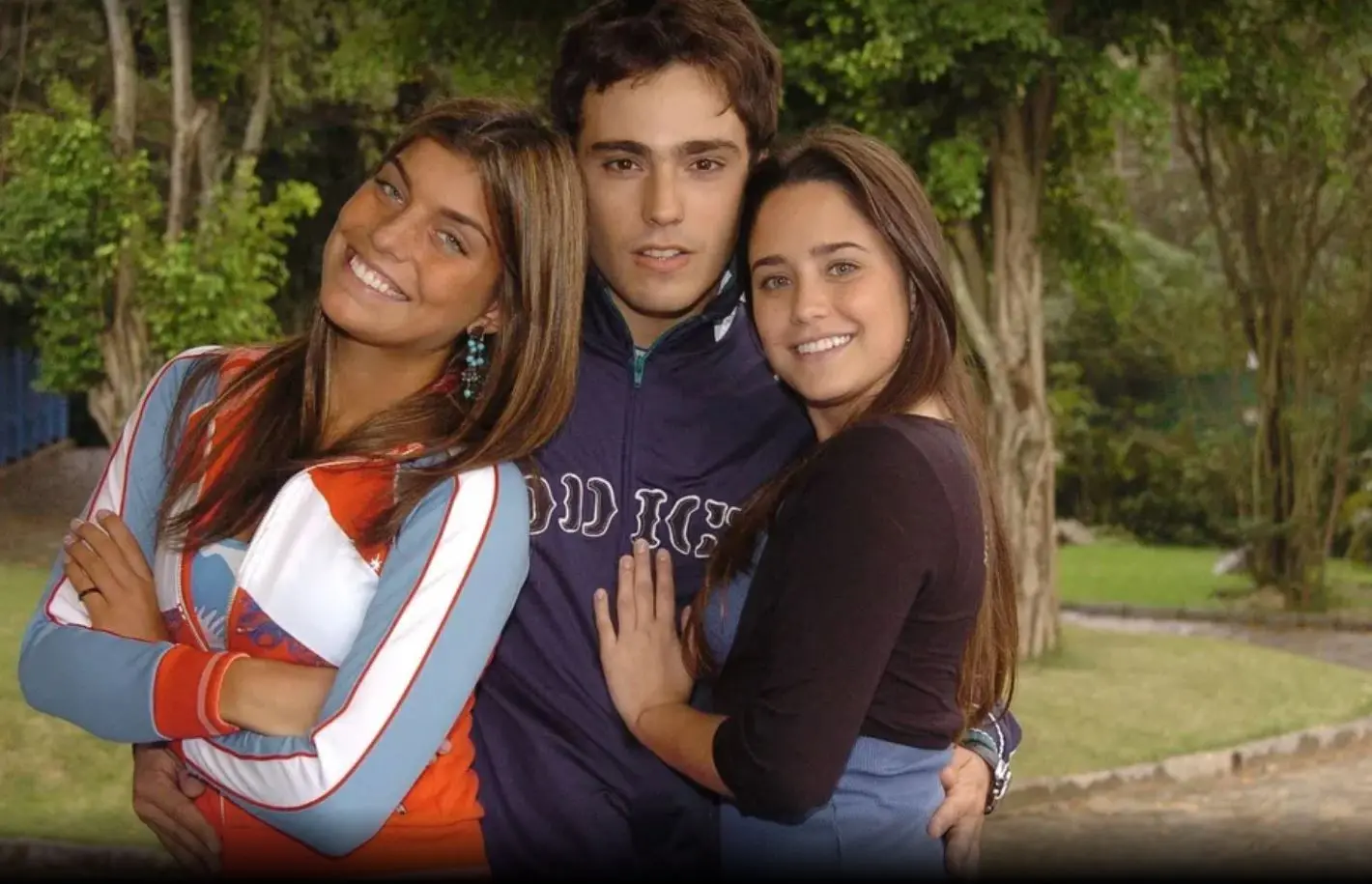 Joana Balaguer, thiago rodrigues e fernanda vasconcellos em malhação