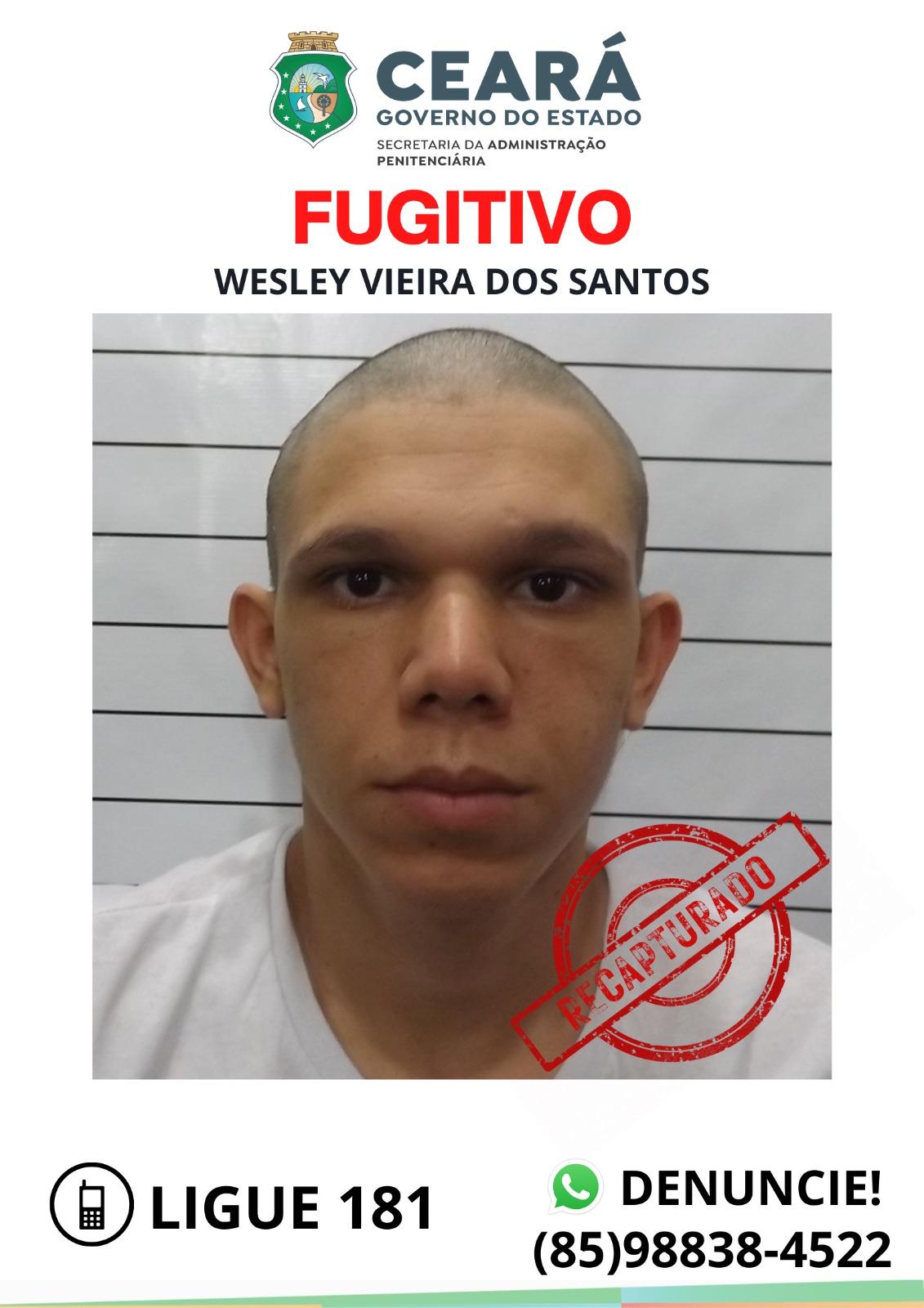 Wesley Vieira dos Santos foi encontrado no bairro Messejana, em Fortaleza