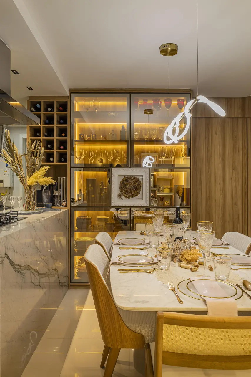 Iluminação na marcenaria traz sofisticação para o ambiente