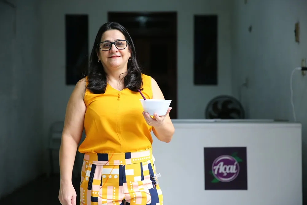 Já no Pré-Carnaval, Rosilene Queiroz utilizou o próprio lar como ponto do açaí, no Benfica