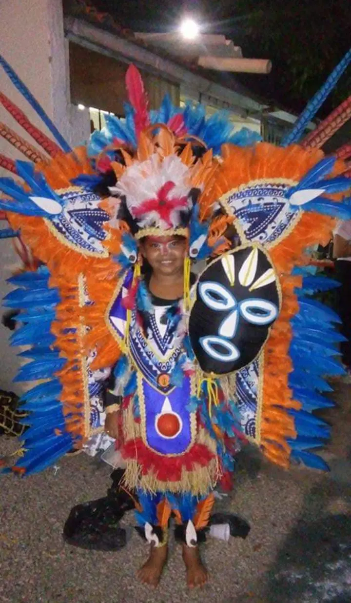 Gaia Luiza Viana estreou na avenida aos sete anos; hoje, aos 14, pretende que a tradição siga: Não quero, nunca, deixar de vir pra cá