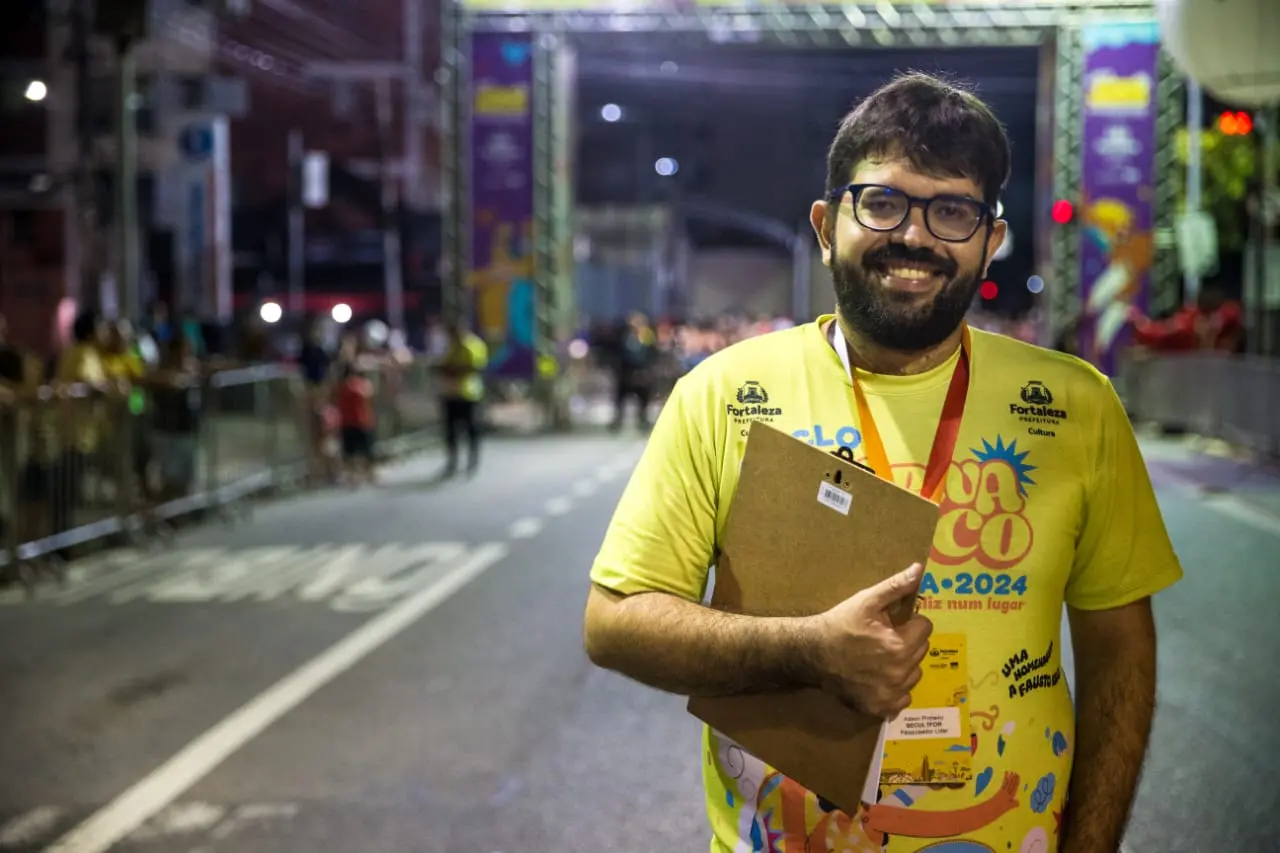 Historiador Adson Pinheiro atuou como pesquisador-líder do processo de pesquisa de dados durante o Ciclo Carnavalesco da Capital deste ano