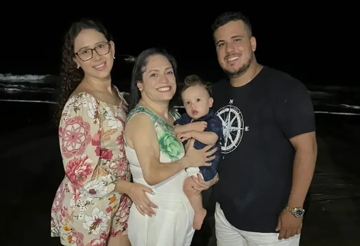 Natália, Jamille, Bernardo e Ruan