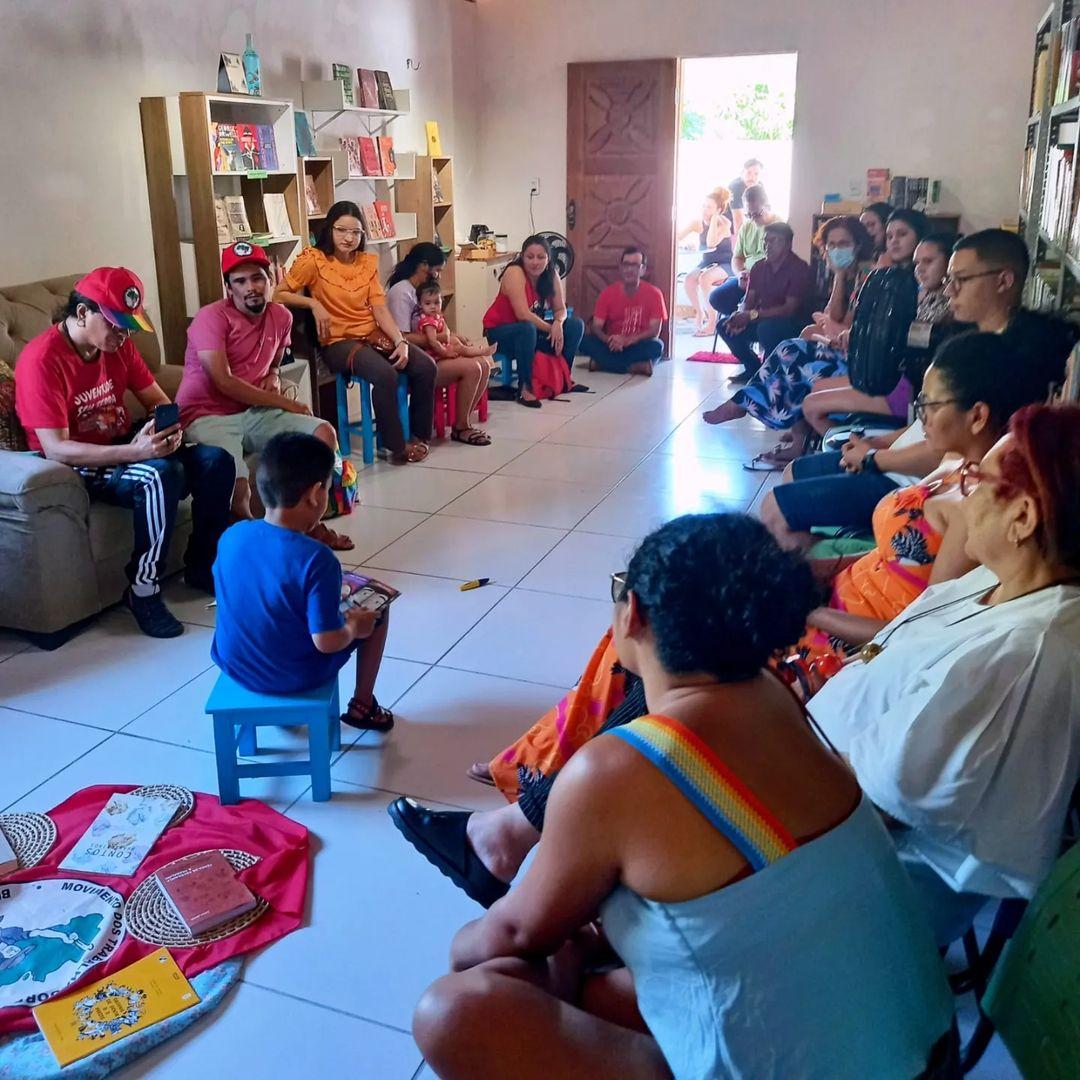Em Tururu, no Assentamento Novo Horizonte, Biblioteca Comunitária Gleiciane Rodrigues de Sousa atende população camponesa, assentados da reforma agrária e agricultores familiares