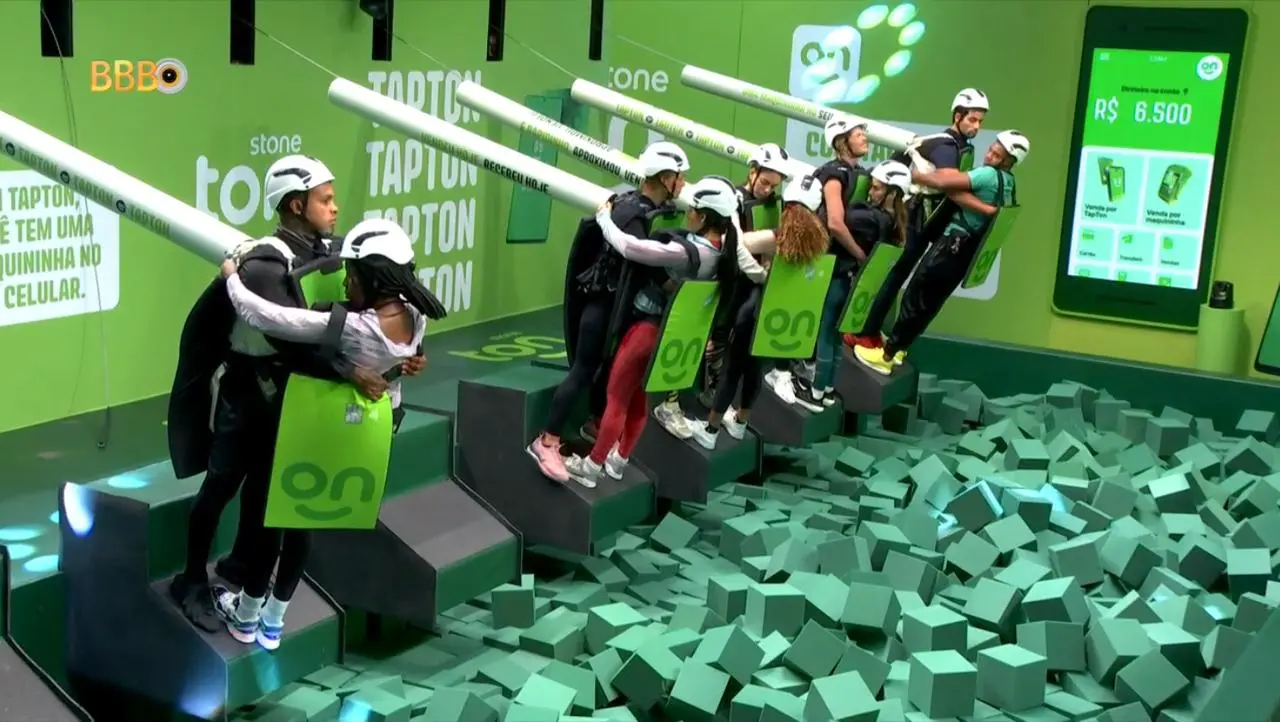 Dinâmica exige força, concentração e parceria dos brothers