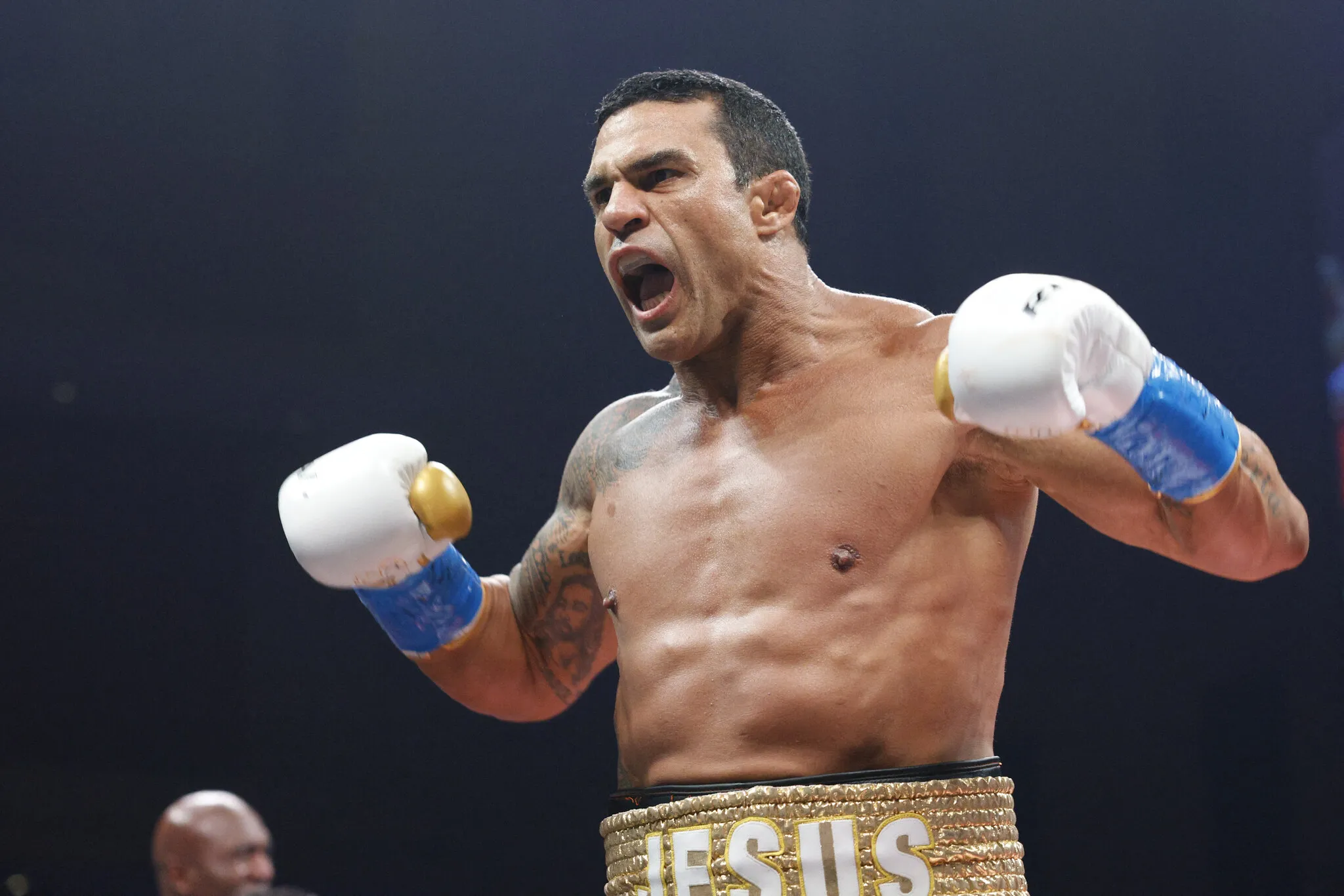 Belfort também desejou boa sorte para Bambam, torcendo para que ele pudesse se sair bem contra Popó