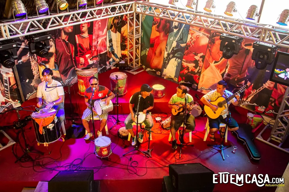 Show na barraca Biruta em 7 de julho de 2013