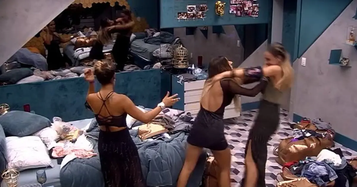 Hariany foi expulsa na última festa do BBB 19 após empurrar a amiga Paula