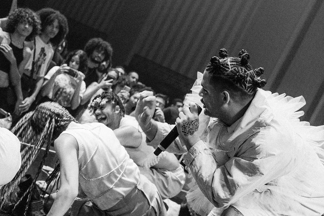 Registro de whow de Mateus Fazeno Rock no Cineteatro São Luiz, realizado em novembro de 2023