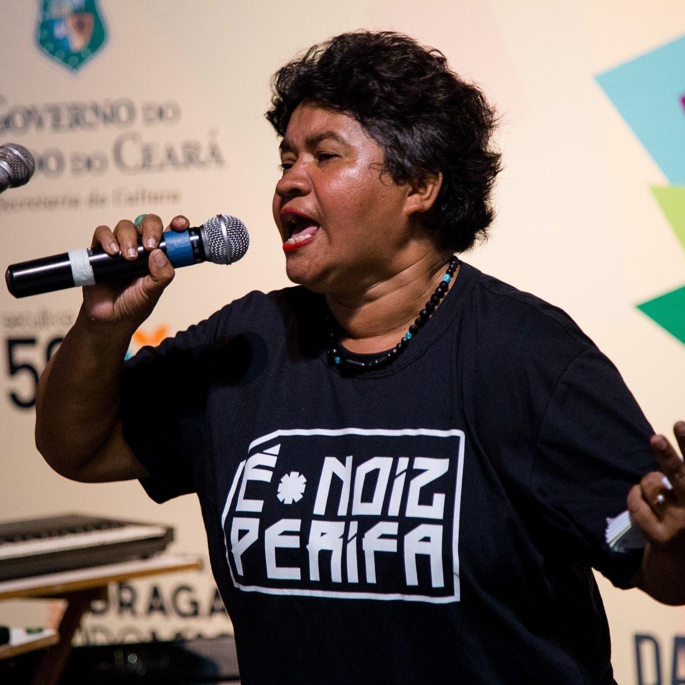 A artista e ativista Cristina Poeta