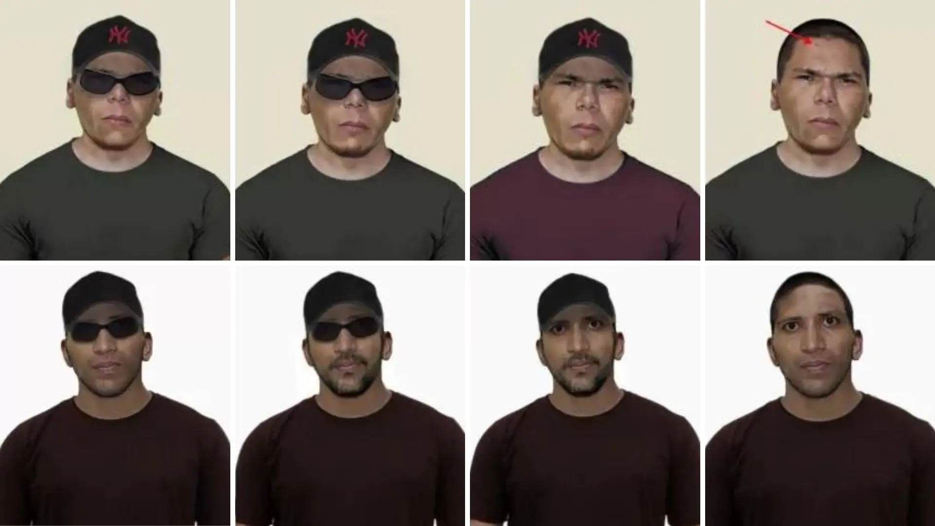 Simulação de disfarces de fugitivos de Mossoró