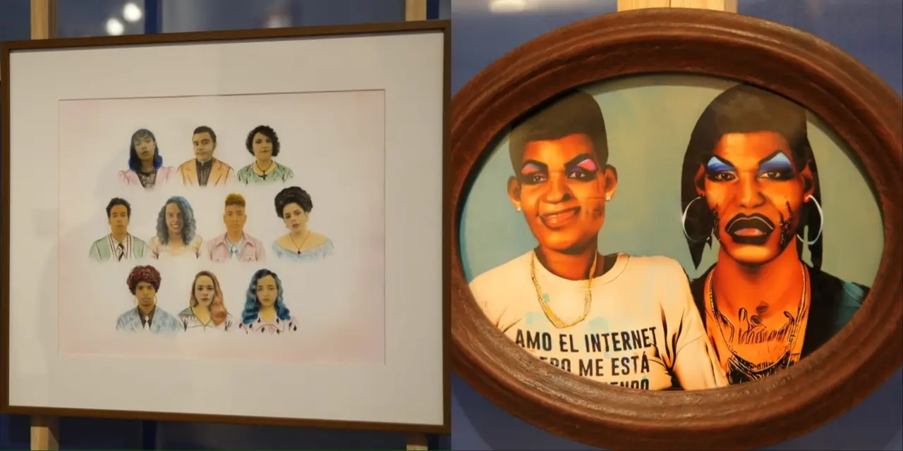 Tradicional técnica da fotopintura se reconfigura na Pinacoteca nas obras de Mestre Júlio Santos e Trojany