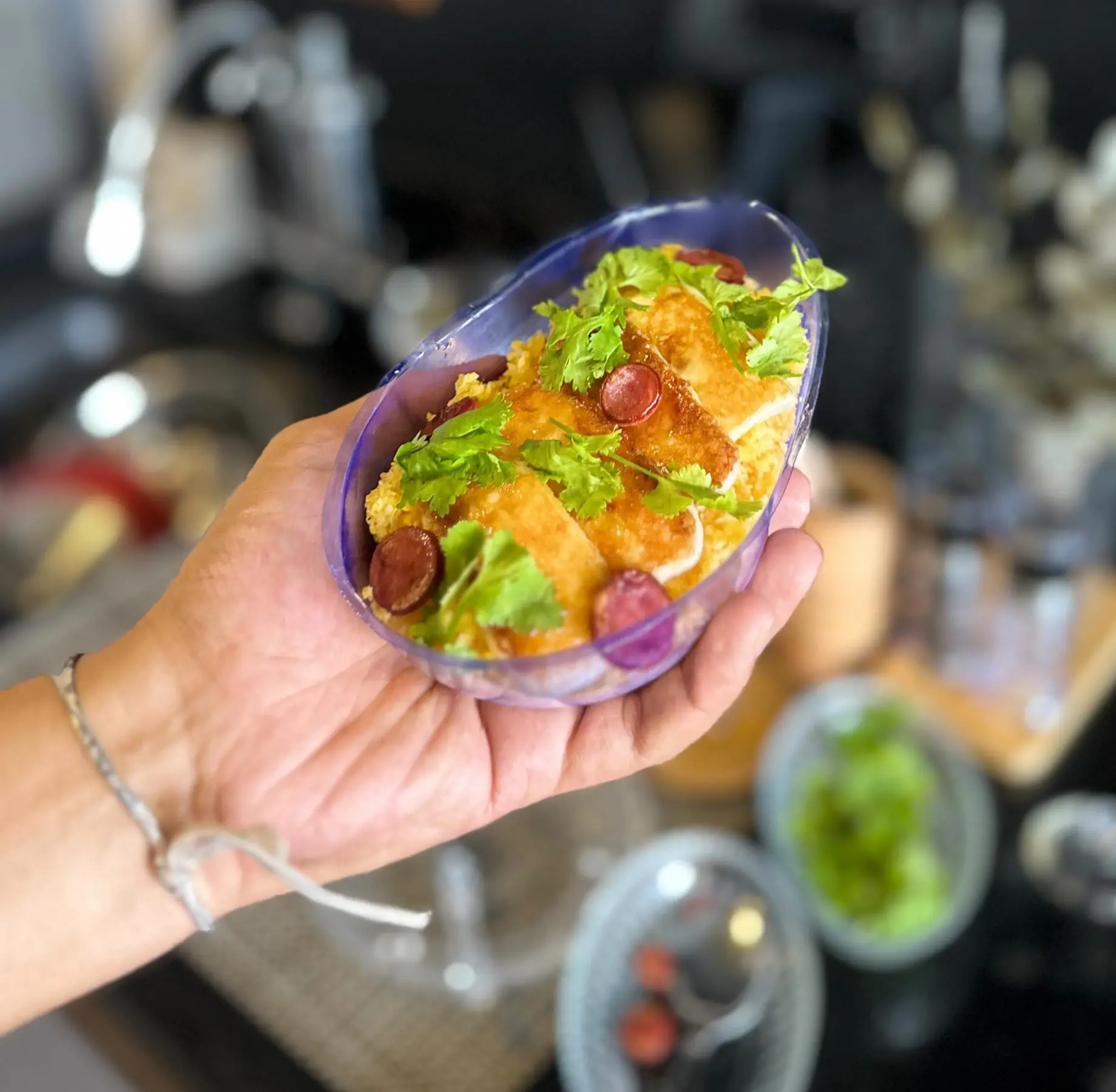 Ovo de páscoa de cuscuz