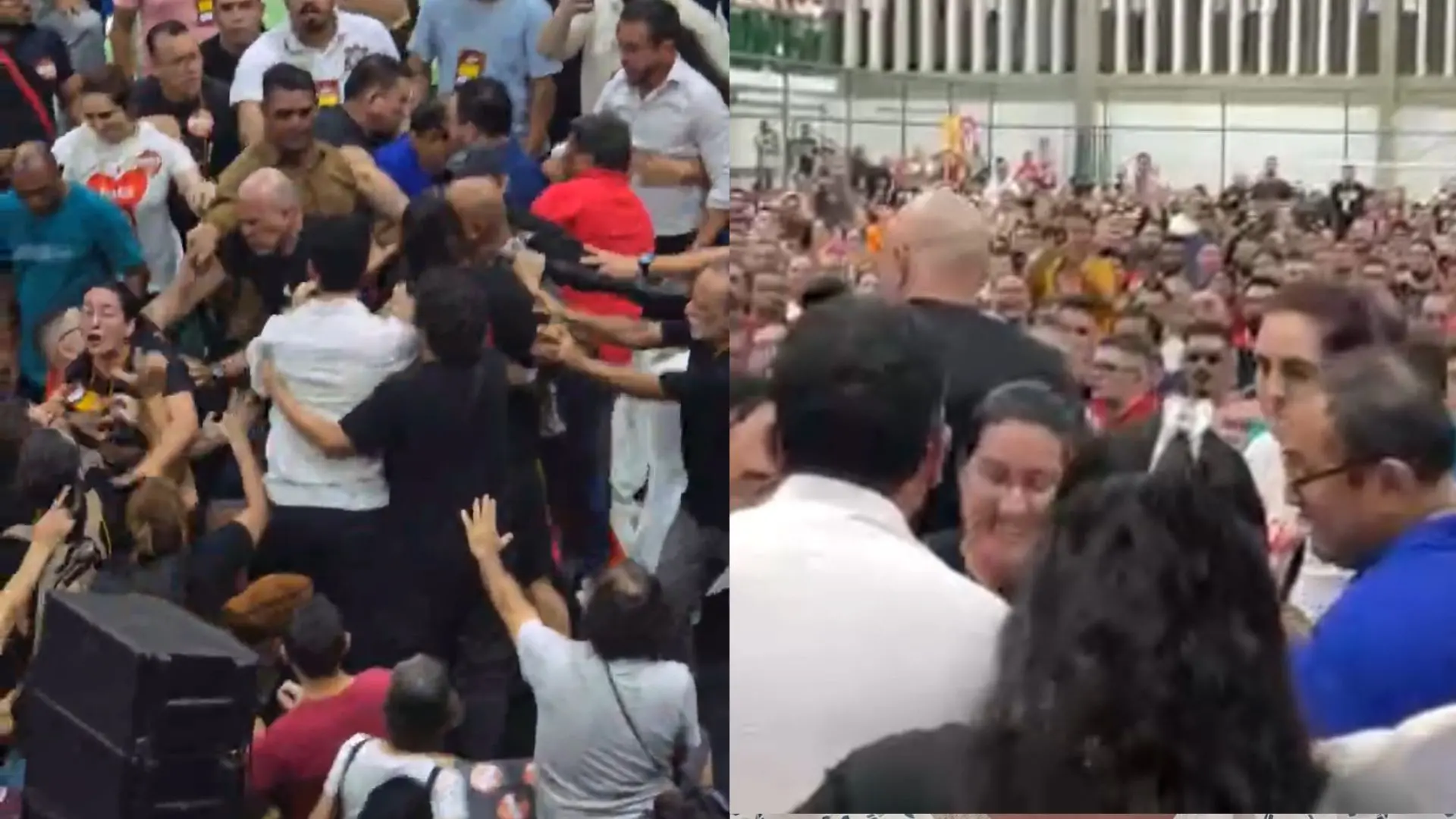 Professora Rebeca Veloso acusa segurança do sindicato de agressão