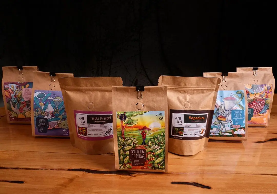 Venda de cafés especiais é diferencial do Amika Coffehouse, que oferece ainda diferentes opções com café para saborear