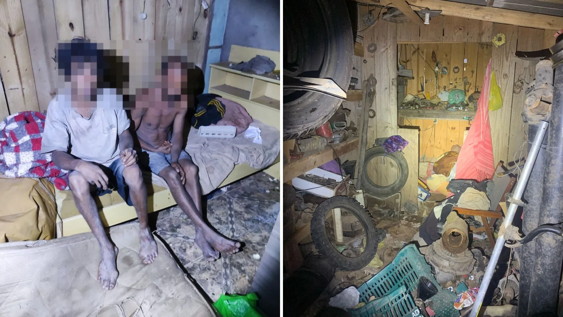 Trabalhadores resgatados viviam em condições precárias na pedreira