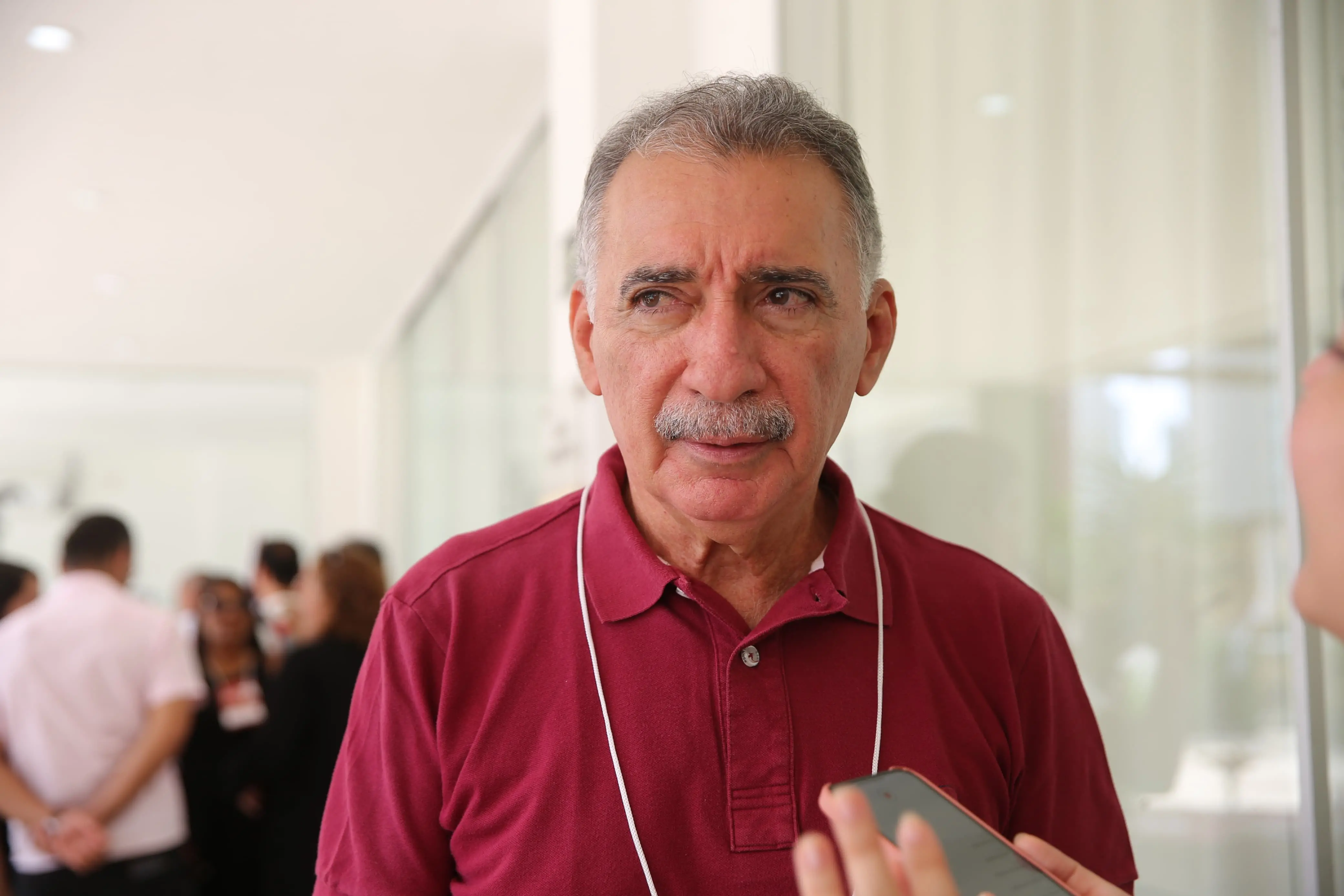 Artur Bruno no evento do PT