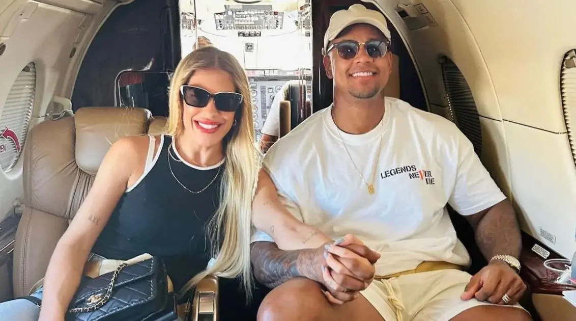 Lore e Leo Santana juntos