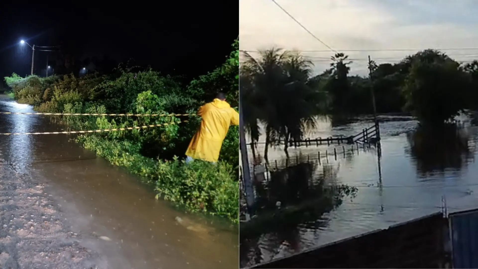 Limoeiro do Norte entra em estado de alerta após registrar chuvas intensas; famílias são realocadas