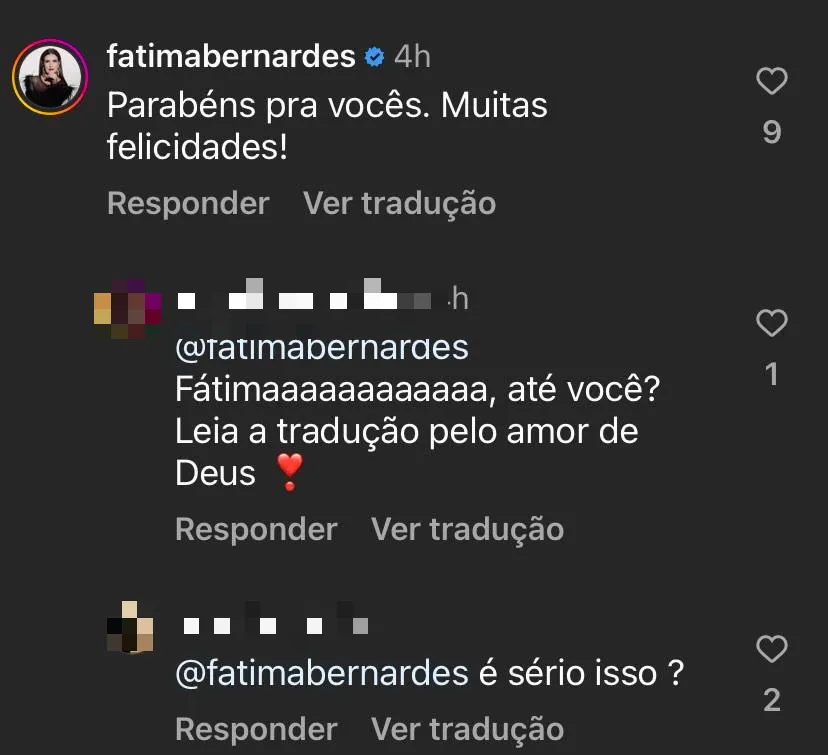 A jornalista Fátima Bernades foi uma das famosas que cometeu a 