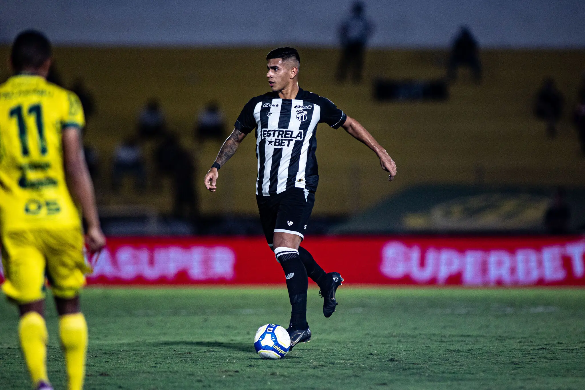 David Ricardo durante Mirassol x Ceará