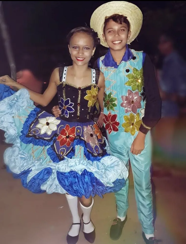 Tradição das festas juninas foi uma das portas de entrada de Davi na arte