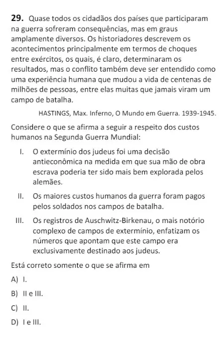Questão anulada pela Uece após acusação de antissemitismo