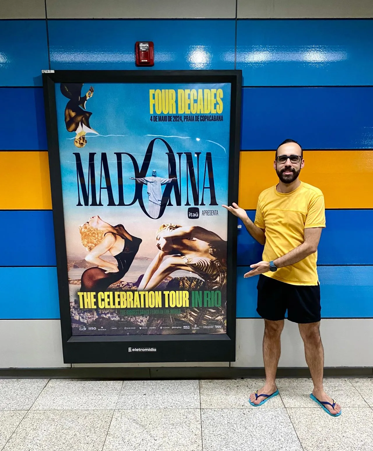 Sidney acompanha a artista há quase 20 anos