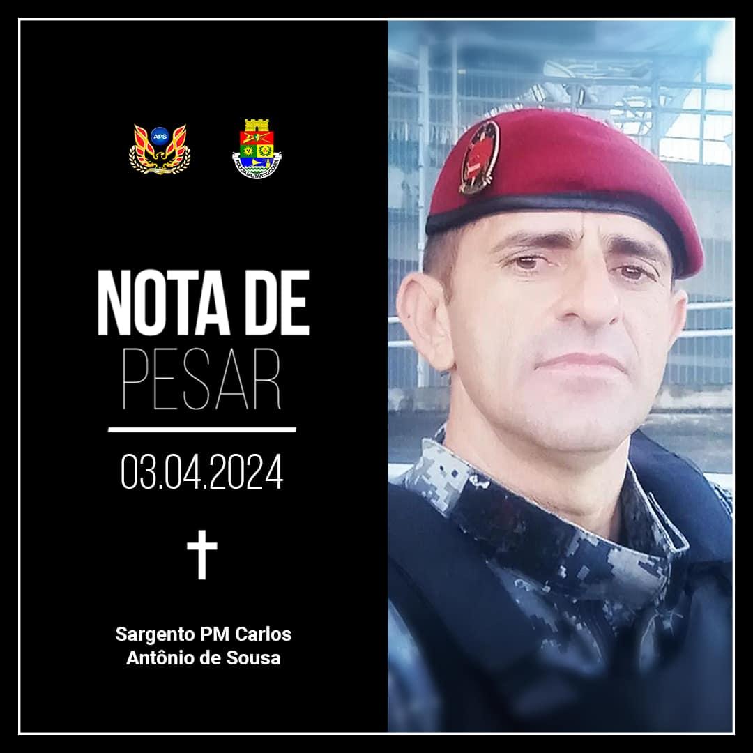 Carlos Antônio de Sousa, policial morto em fortaleza