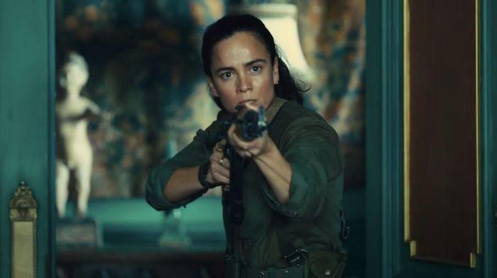 Alice Braga em cena como Sol Soria, de 'O Esquadrão Suicida'