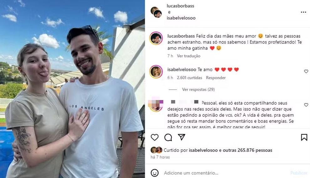 Isabel Veloso e esposo