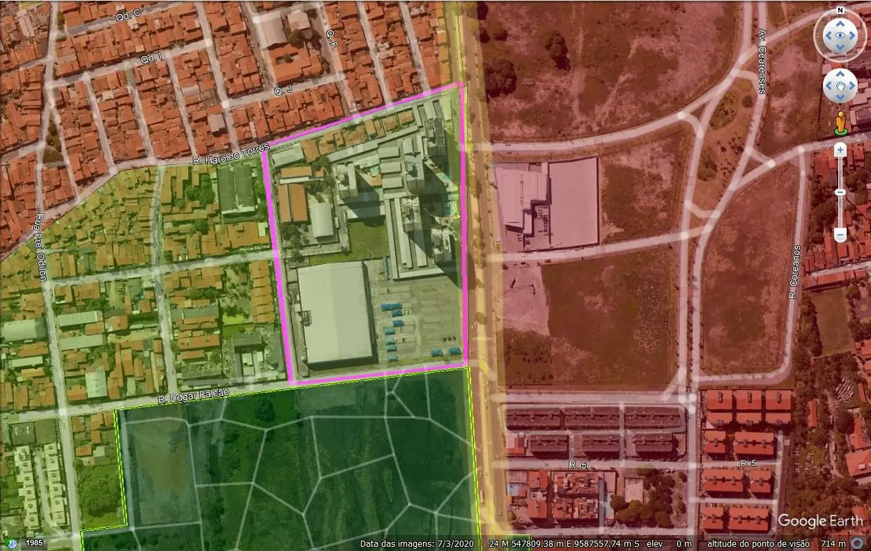 Área no bairro Presidente Kennedy