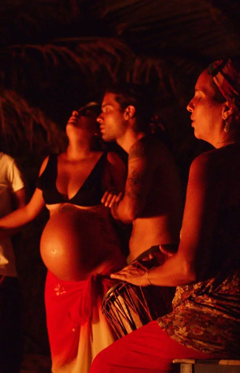 Parto com parteira tradicional