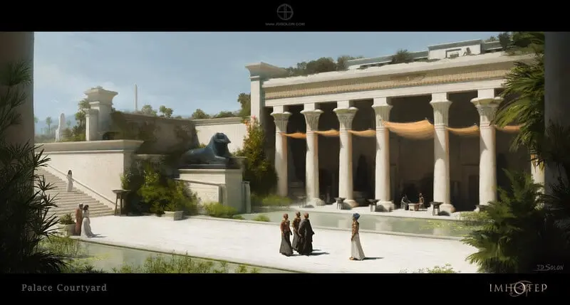 artes da pré-sequência 'Imhotep'