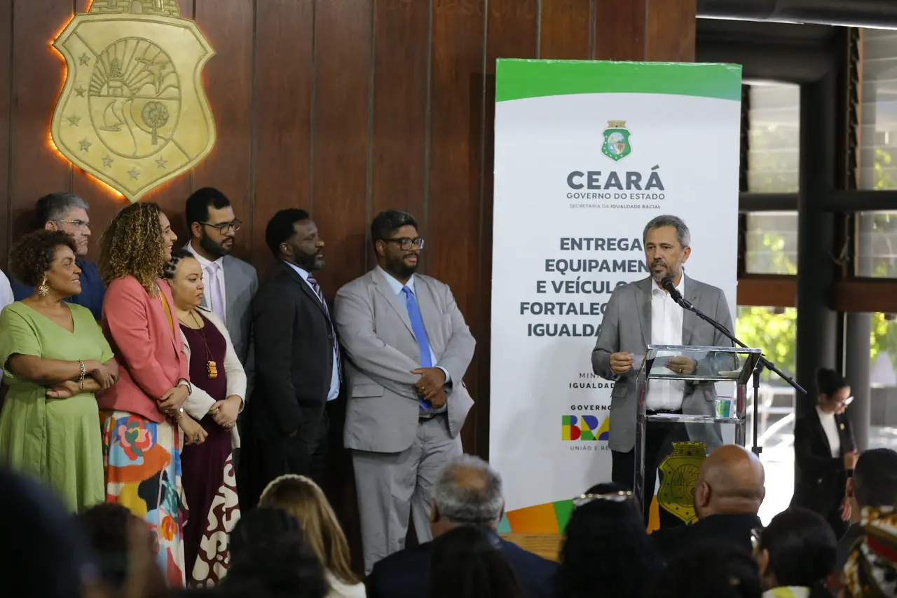 Elmano falou sobre as metas que devem ser implementadas, incluindo câmeras corporais na segurança pública