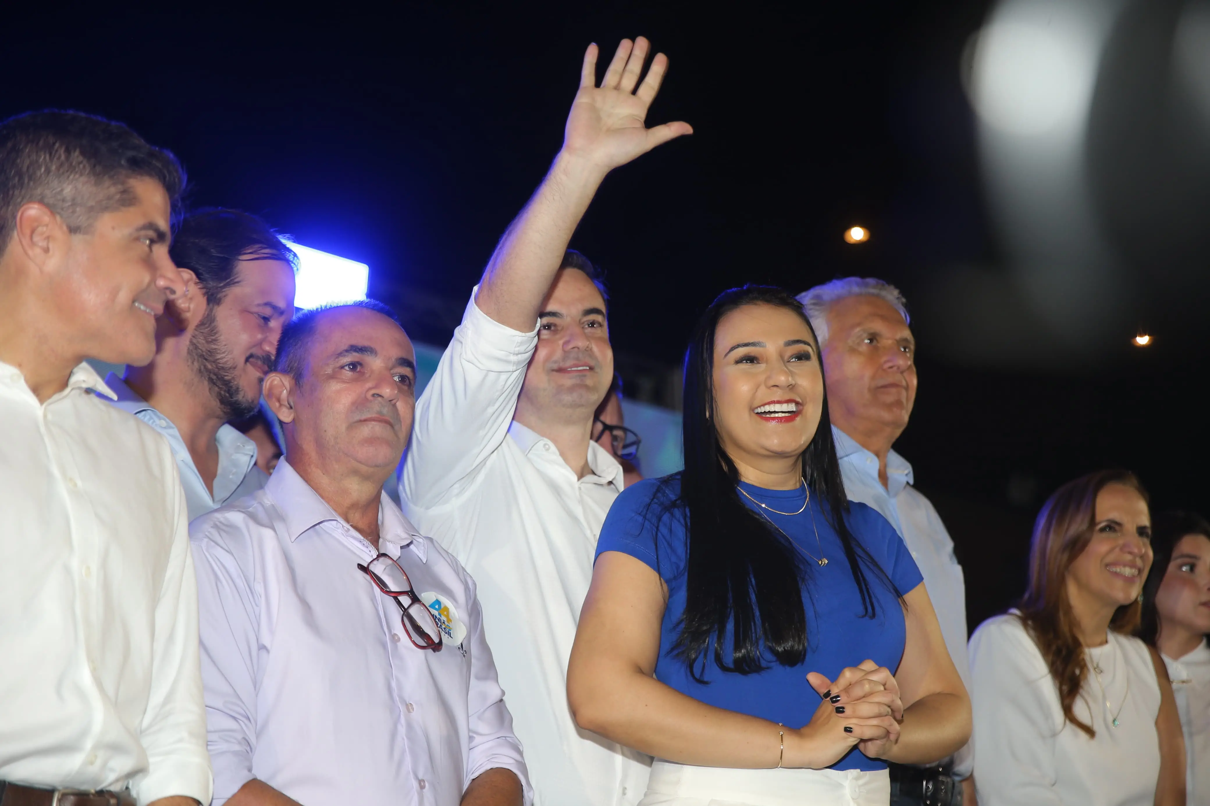 Capitão Wagner ao lado de aliados no lançamento de sua pré-candidatura