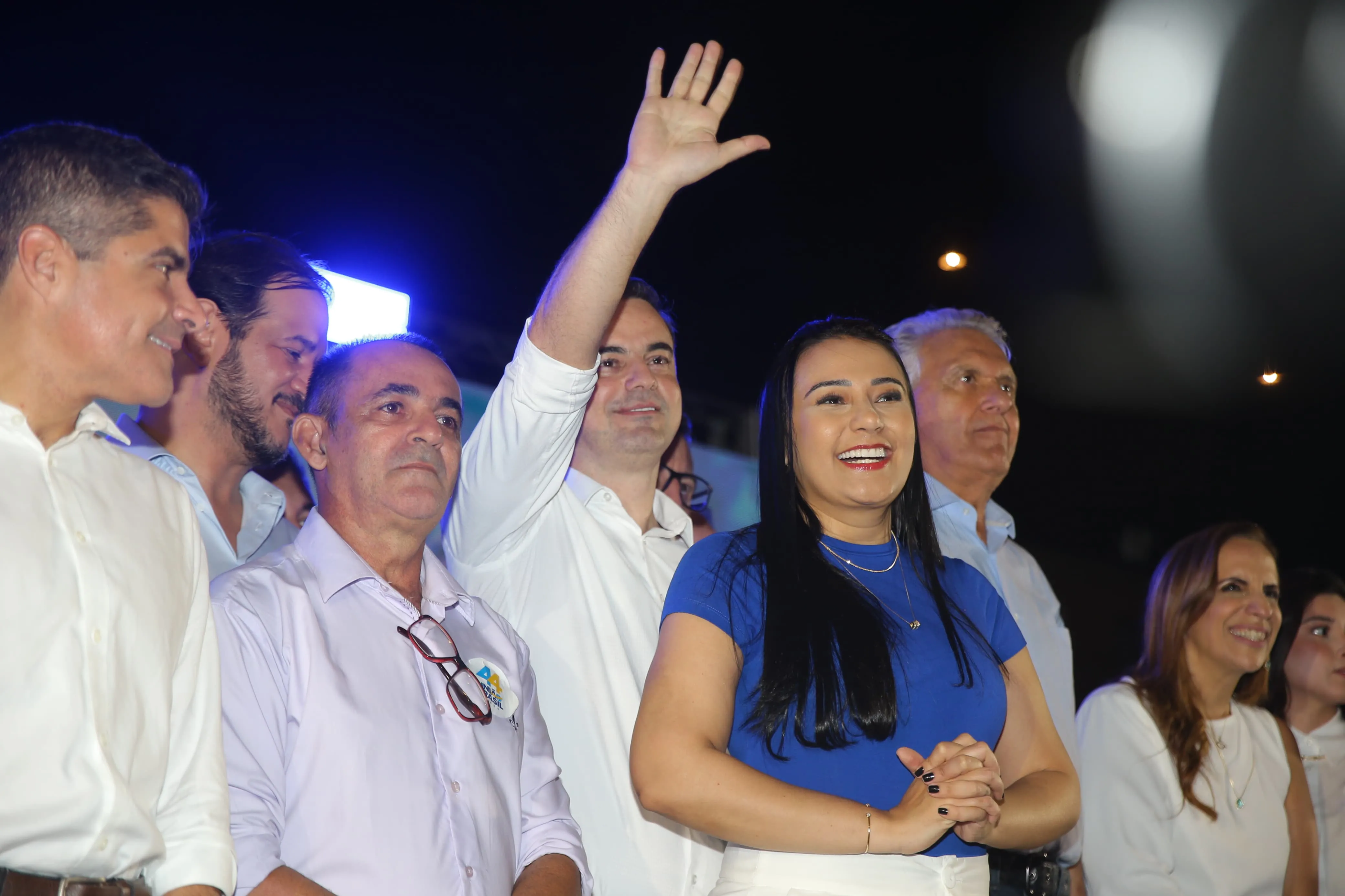 Capitão Wagner ao lado de aliados no lançamento de sua pré-candidatura