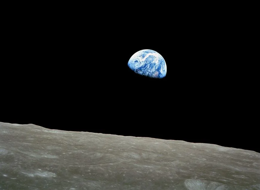 Foto é um dos mais conhecidos registros da Terra vista do espaço